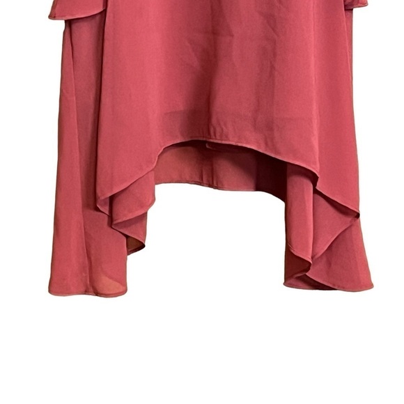 BCBGeneration Layered Tank Spaghetti Dress in Tandori Spice. Size XXS #1182 - Picture 8 of 8